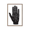 Picture of Hamsa Hand _GroupedProduct_Rectangle_Portrait_Framed_Matted_