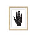 Picture of Hamsa Hand _GroupedProduct_Rectangle_Portrait_Framed_Matted_