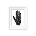 Picture of Hamsa Hand _GroupedProduct_Rectangle_Portrait_Framed_Matted_
