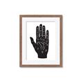 Picture of Hamsa Hand _GroupedProduct_Rectangle_Portrait_Framed_Matted_