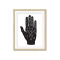 Picture of Hamsa Hand _GroupedProduct_Rectangle_Portrait_Framed_Matted_