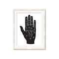 Picture of Hamsa Hand _GroupedProduct_Rectangle_Portrait_Framed_Matted_