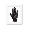 Picture of Hamsa Hand _GroupedProduct_Rectangle_Portrait_Framed_Matted_
