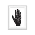 Picture of Hamsa Hand _GroupedProduct_Rectangle_Portrait_Framed_Matted_