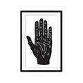 Picture of Hamsa Hand _GroupedProduct_Rectangle_Portrait_Framed_Matted_