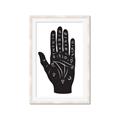 Picture of Hamsa Hand _GroupedProduct_Rectangle_Portrait_Framed_Matted_