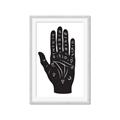 Picture of Hamsa Hand _GroupedProduct_Rectangle_Portrait_Framed_Matted_