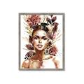 Picture of Floral Beauty _GroupedProduct_Rectangle_Portrait_Framed_Matted_