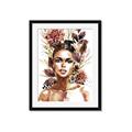 Picture of Floral Beauty _GroupedProduct_Rectangle_Portrait_Framed_Matted_