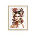 Picture of Floral Beauty _GroupedProduct_Rectangle_Portrait_Framed_Matted_