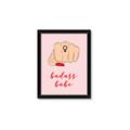 Picture of Badass Babe _GroupedProduct_Rectangle_Portrait_Framed_Matted_
