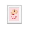 Picture of Badass Babe _GroupedProduct_Rectangle_Portrait_Framed_Matted_