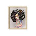 Picture of Graffiti Girl _GroupedProduct_Rectangle_Portrait_Framed_Matted_