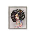 Picture of Graffiti Girl _GroupedProduct_Rectangle_Portrait_Framed_Matted_