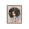 Picture of Graffiti Girl _GroupedProduct_Rectangle_Portrait_Framed_Matted_