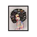Picture of Graffiti Girl _GroupedProduct_Rectangle_Portrait_Framed_Matted_