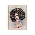 Picture of Graffiti Girl _GroupedProduct_Rectangle_Portrait_Framed_Matted_