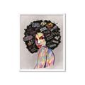 Picture of Graffiti Girl _GroupedProduct_Rectangle_Portrait_Framed_Matted_