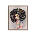 Picture of Graffiti Girl _GroupedProduct_Rectangle_Portrait_Framed_Matted_