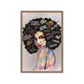 Picture of Graffiti Girl _GroupedProduct_Rectangle_Portrait_Framed_Matted_