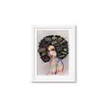 Picture of Graffiti Girl _GroupedProduct_Rectangle_Portrait_Framed_Matted_