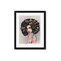 Picture of Graffiti Girl _GroupedProduct_Rectangle_Portrait_Framed_Matted_