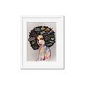 Picture of Graffiti Girl _GroupedProduct_Rectangle_Portrait_Framed_Matted_