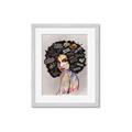 Picture of Graffiti Girl _GroupedProduct_Rectangle_Portrait_Framed_Matted_