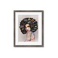 Picture of Graffiti Girl _GroupedProduct_Rectangle_Portrait_Framed_Matted_