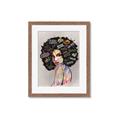 Picture of Graffiti Girl _GroupedProduct_Rectangle_Portrait_Framed_Matted_