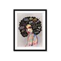 Picture of Graffiti Girl _GroupedProduct_Rectangle_Portrait_Framed_Matted_