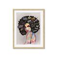 Picture of Graffiti Girl _GroupedProduct_Rectangle_Portrait_Framed_Matted_
