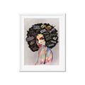 Picture of Graffiti Girl _GroupedProduct_Rectangle_Portrait_Framed_Matted_