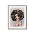 Picture of Graffiti Girl _GroupedProduct_Rectangle_Portrait_Framed_Matted_