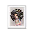 Picture of Graffiti Girl _GroupedProduct_Rectangle_Portrait_Framed_Matted_