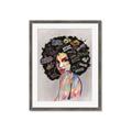 Picture of Graffiti Girl _GroupedProduct_Rectangle_Portrait_Framed_Matted_