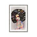Picture of Graffiti Girl _GroupedProduct_Rectangle_Portrait_Framed_Matted_