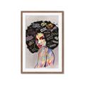 Picture of Graffiti Girl _GroupedProduct_Rectangle_Portrait_Framed_Matted_