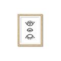 Picture of Three Eyes _GroupedProduct_Rectangle_Portrait_Framed_Matted_