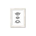 Picture of Three Eyes _GroupedProduct_Rectangle_Portrait_Framed_Matted_