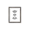 Picture of Three Eyes _GroupedProduct_Rectangle_Portrait_Framed_Matted_