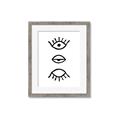 Picture of Three Eyes _GroupedProduct_Rectangle_Portrait_Framed_Matted_