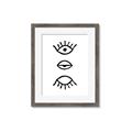 Picture of Three Eyes _GroupedProduct_Rectangle_Portrait_Framed_Matted_