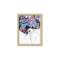 Picture of Butterfly Hair  _GroupedProduct_Rectangle_Portrait_Framed_Matted_