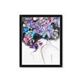 Picture of Butterfly Hair  _GroupedProduct_Rectangle_Portrait_Framed_Matted_