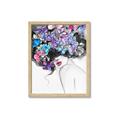 Picture of Butterfly Hair  _GroupedProduct_Rectangle_Portrait_Framed_Matted_