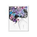 Picture of Butterfly Hair  _GroupedProduct_Rectangle_Portrait_Framed_Matted_