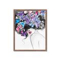 Picture of Butterfly Hair  _GroupedProduct_Rectangle_Portrait_Framed_Matted_