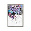 Picture of Butterfly Hair  _GroupedProduct_Rectangle_Portrait_Framed_Matted_
