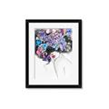 Picture of Butterfly Hair  _GroupedProduct_Rectangle_Portrait_Framed_Matted_